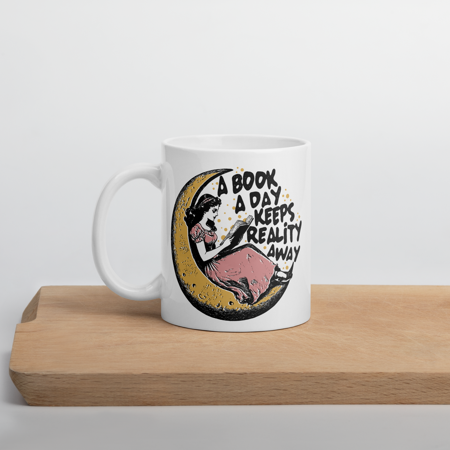 A Book A Day Reality Away Mug