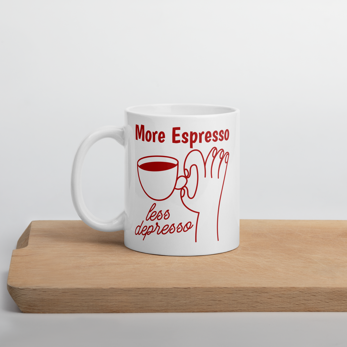More Espresso Less Depresso Mug