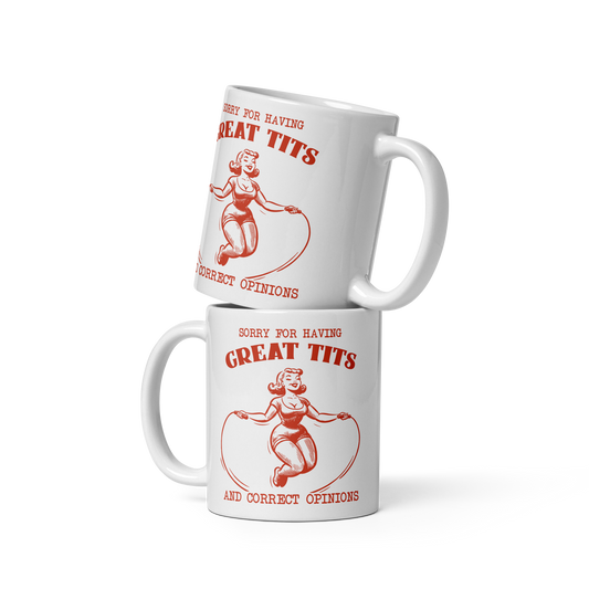 Great Tits Correct Opinions Mug