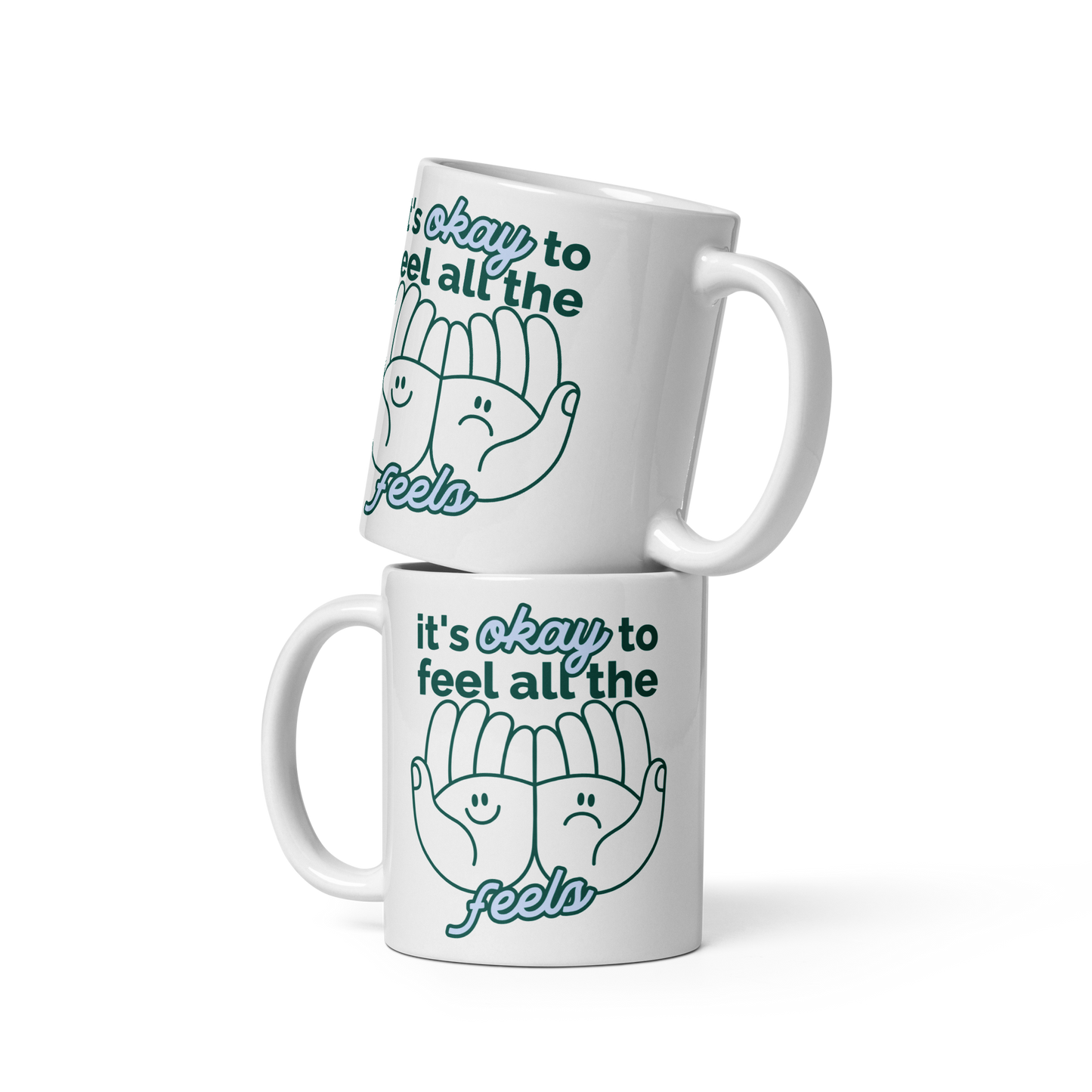 It's Okay Feel All Feels Mug