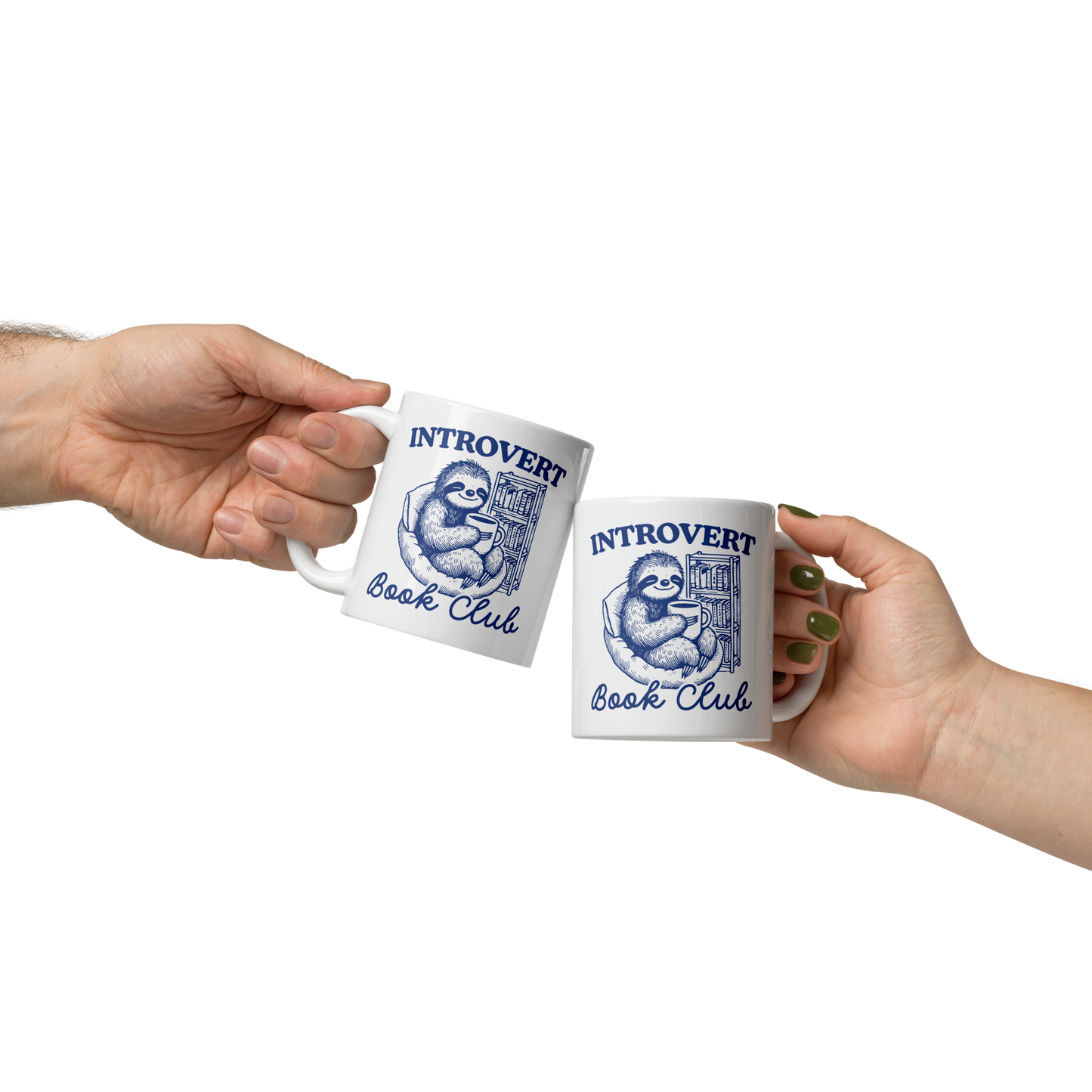 Introvert Book Club Mug