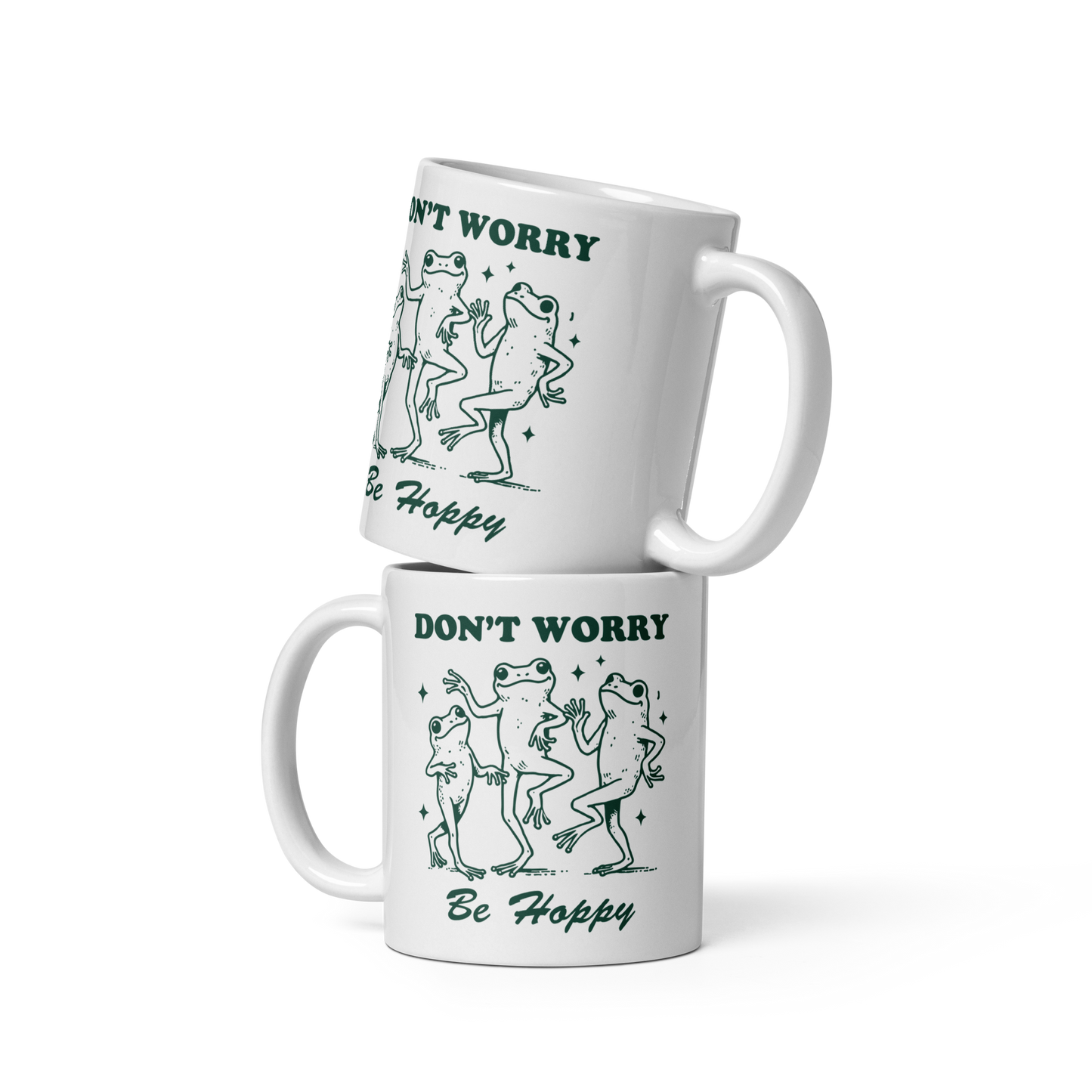 Don't Worry Be Hoppy Mug