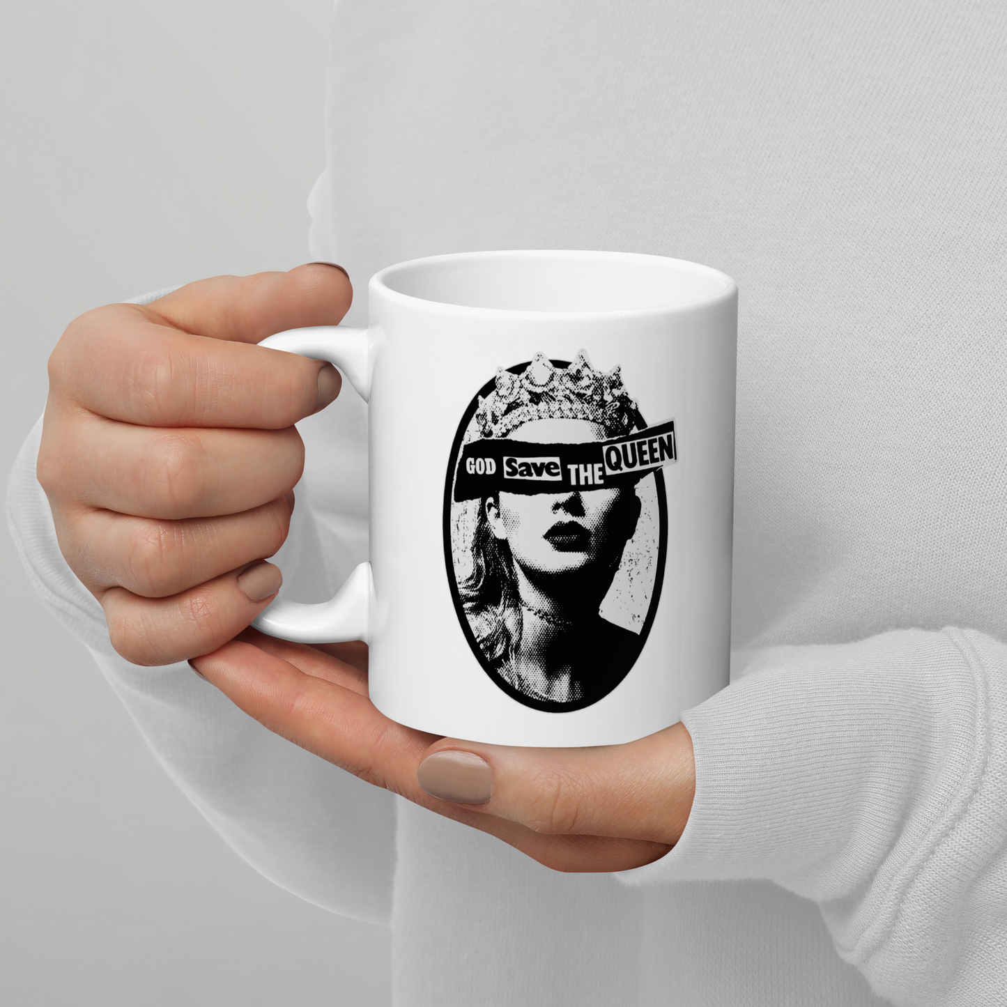 God Save The Queen Taylor Mug