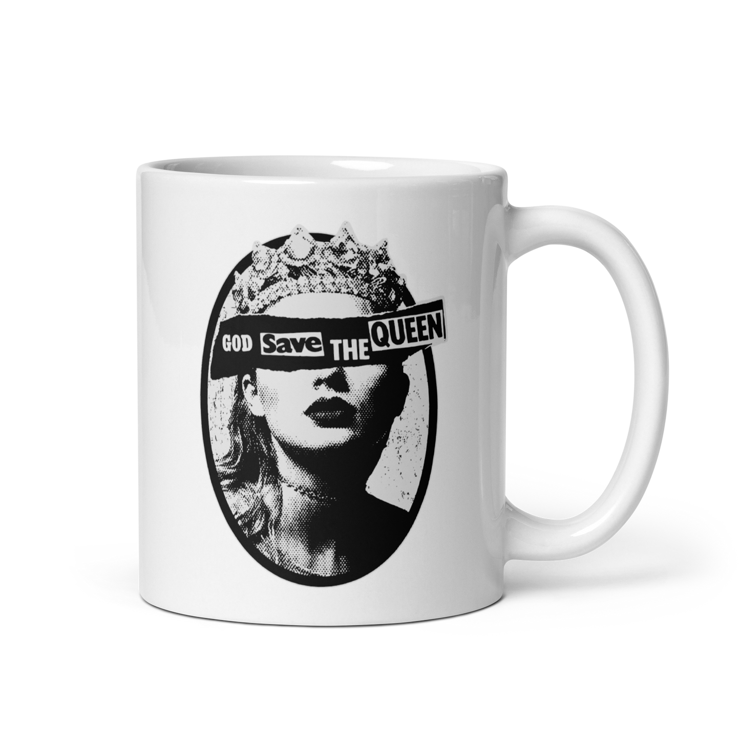 God Save The Queen Taylor Mug