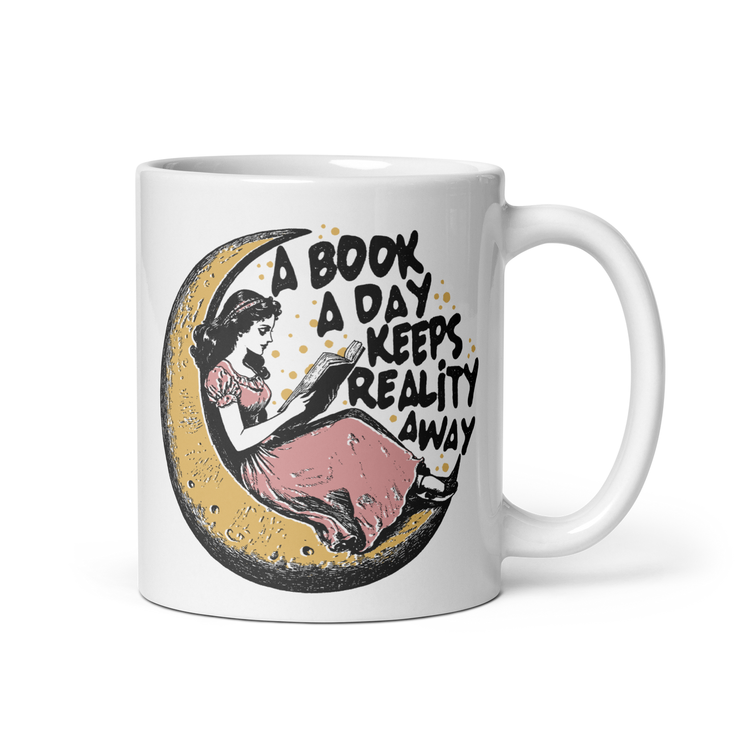A Book A Day Reality Away Mug