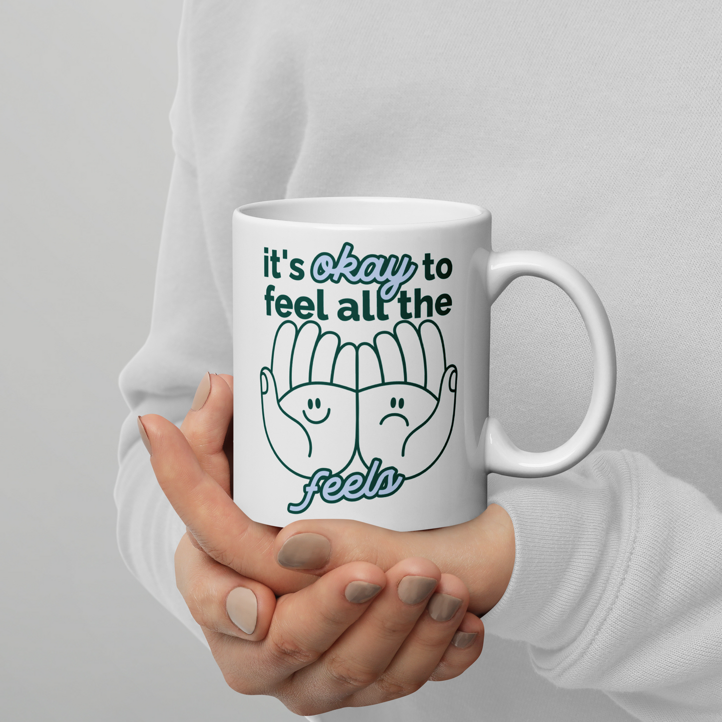 It's Okay Feel All Feels Mug