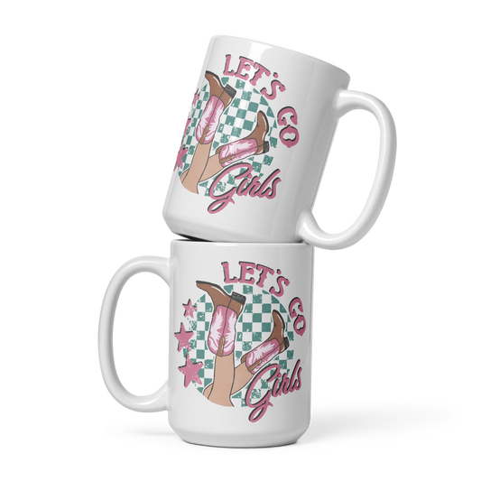 Let's Go Girls Cowgirl Mug