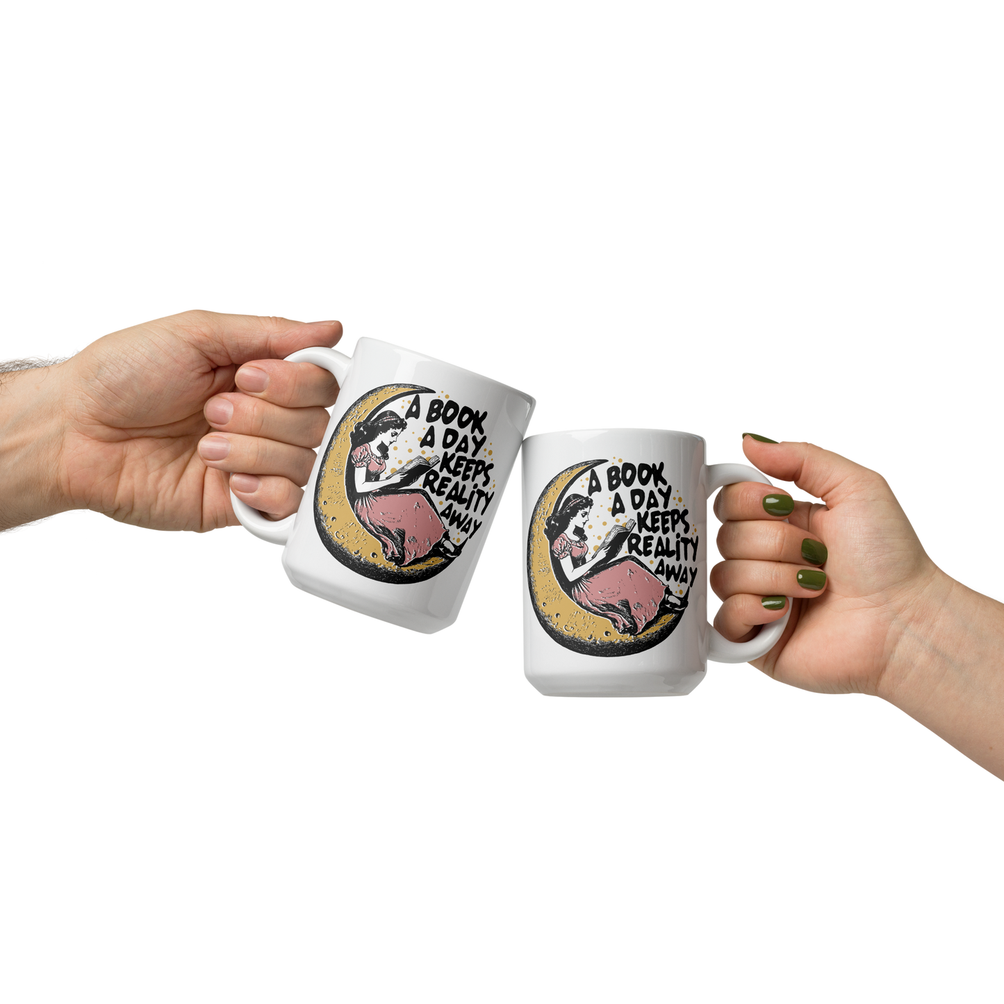 A Book A Day Reality Away Mug