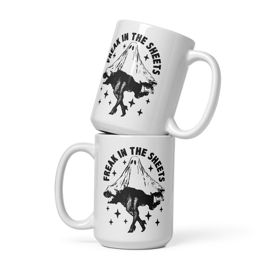 Freak in The Sheets Mug