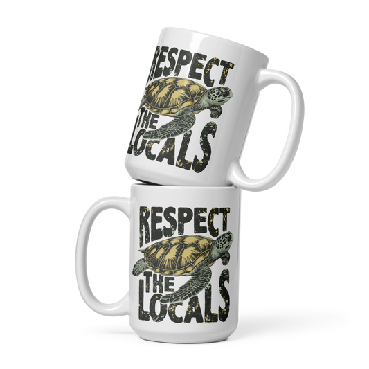 Respect the Locals Marine Conservation Mug