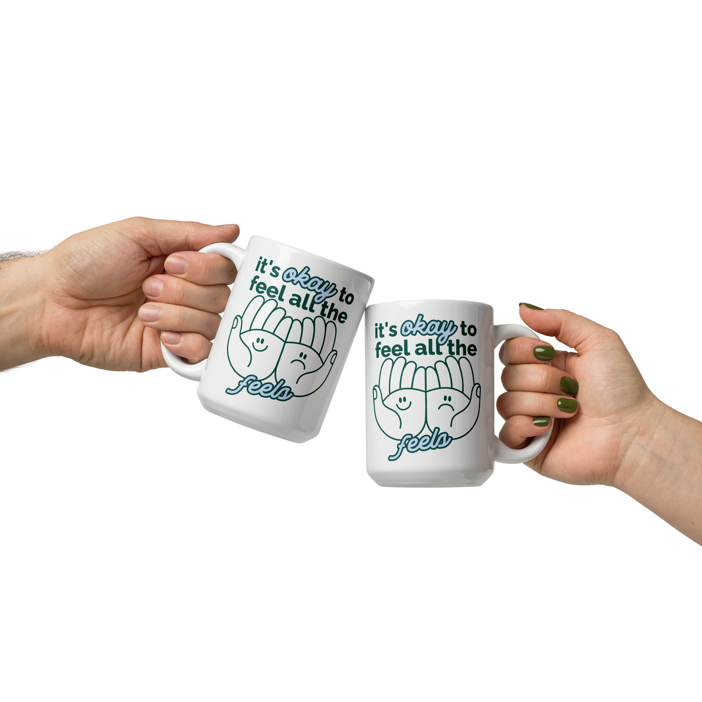 It's Okay Feel All Feels Mug