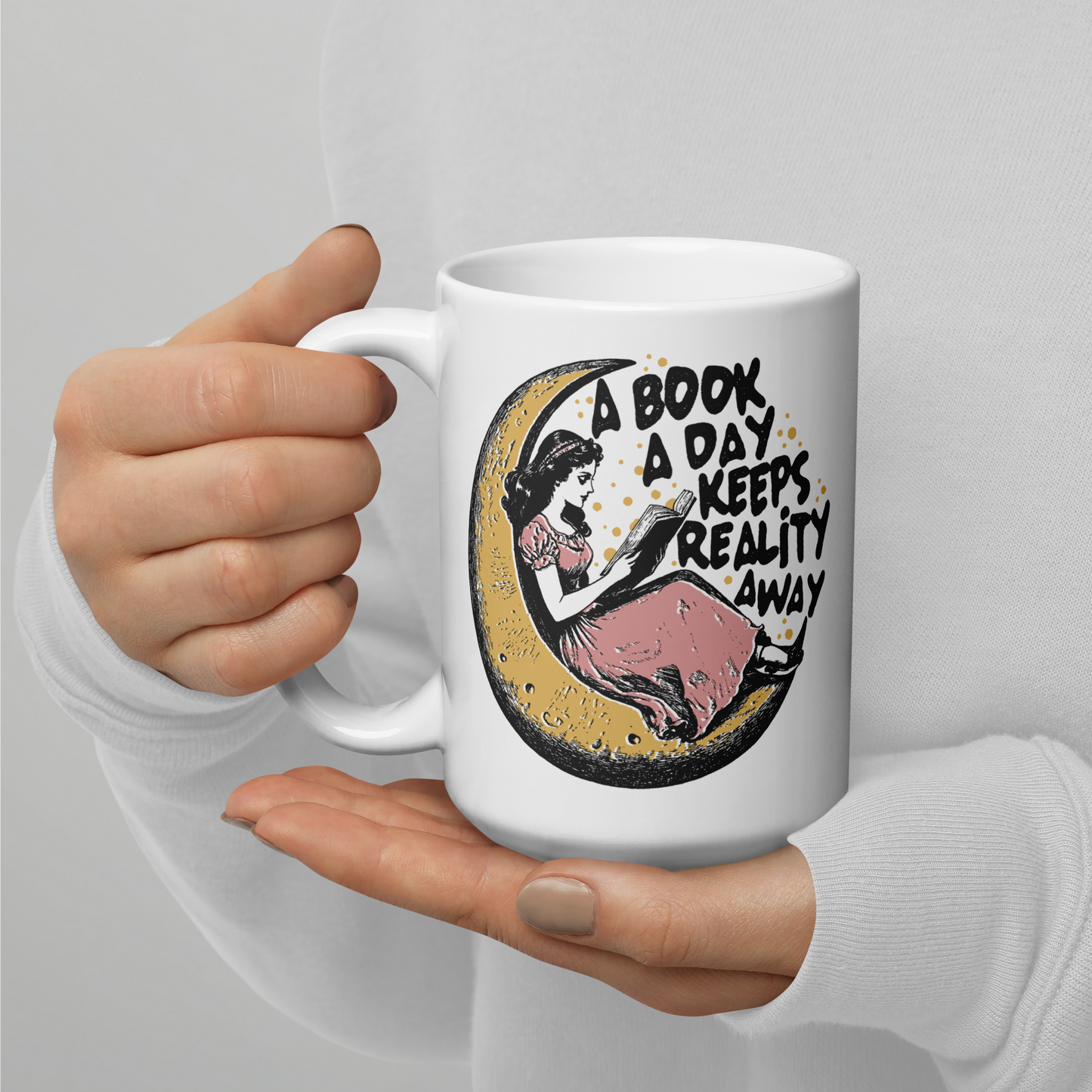 A Book A Day Reality Away Mug