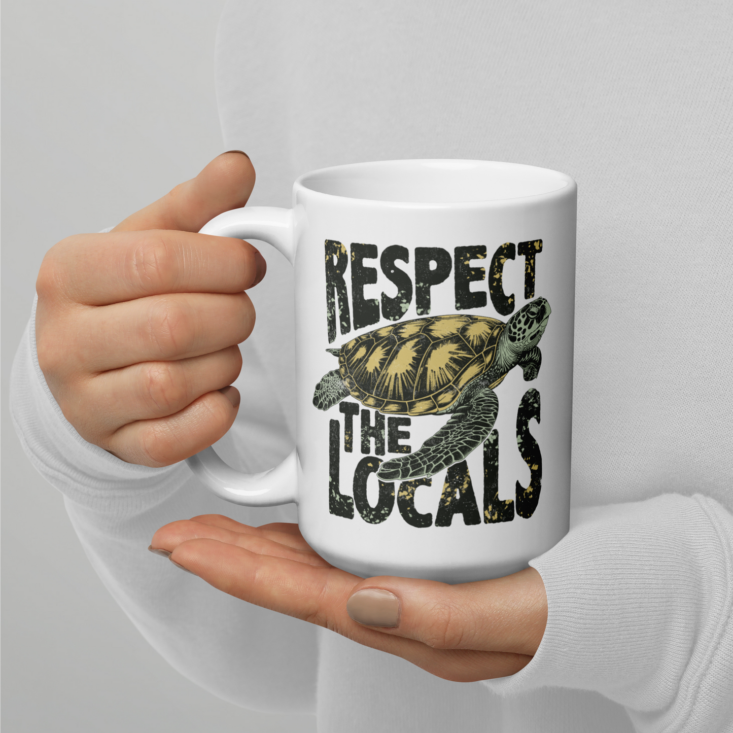 Respect the Locals Marine Conservation Mug