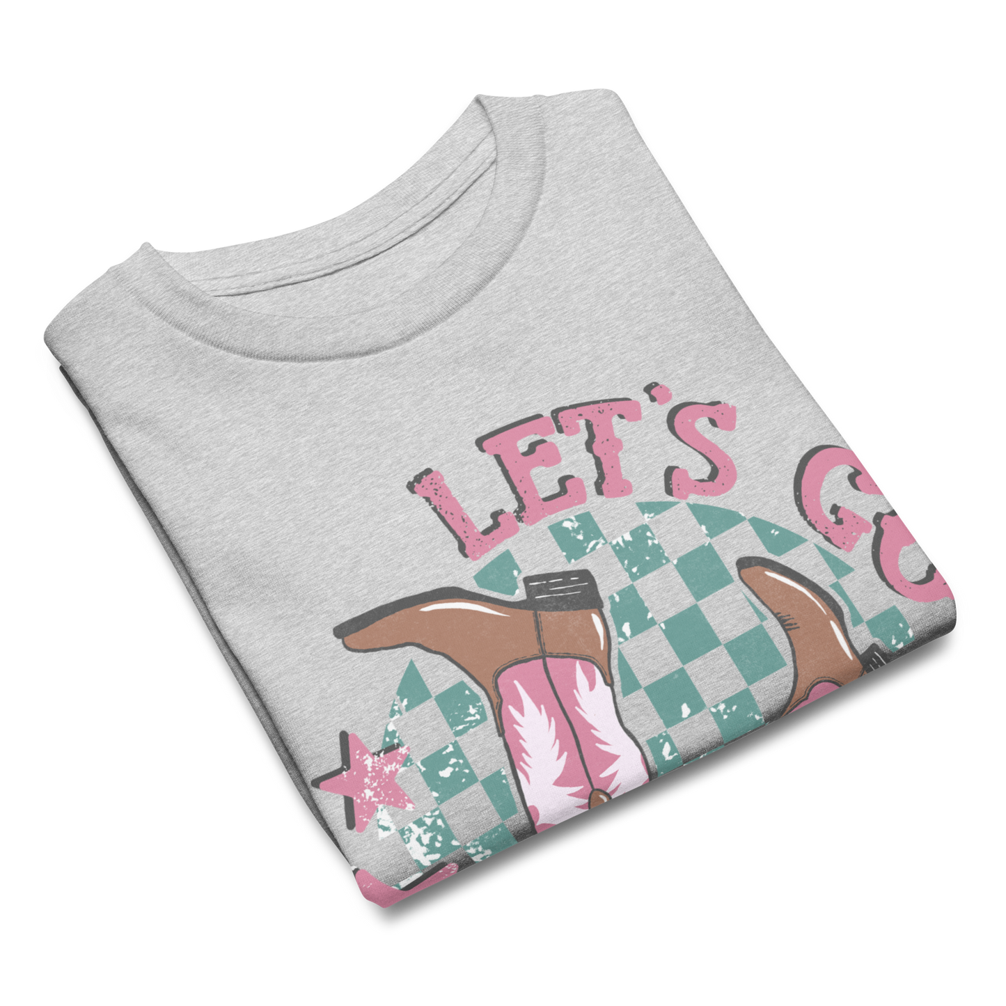 Let's Go Girls Cowgirl Baby Tee