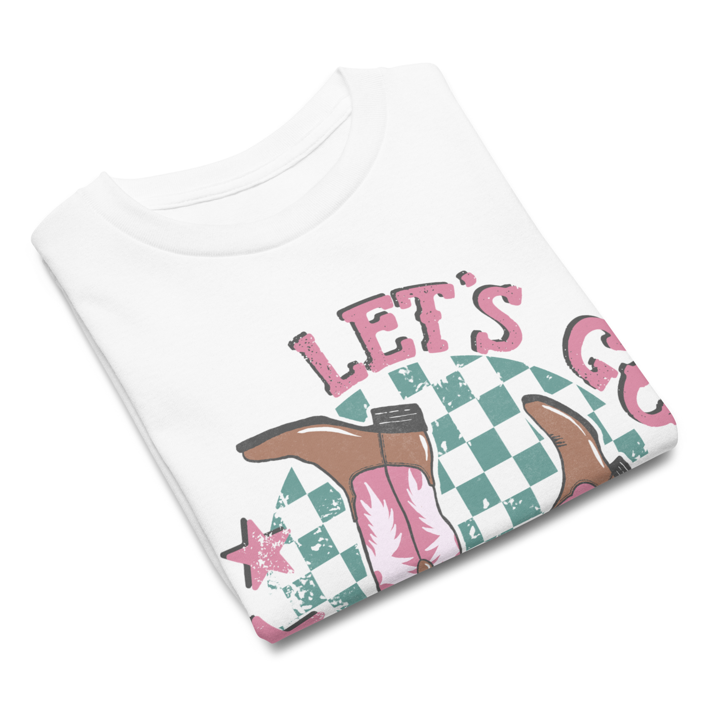 Let's Go Girls Cowgirl Baby Tee