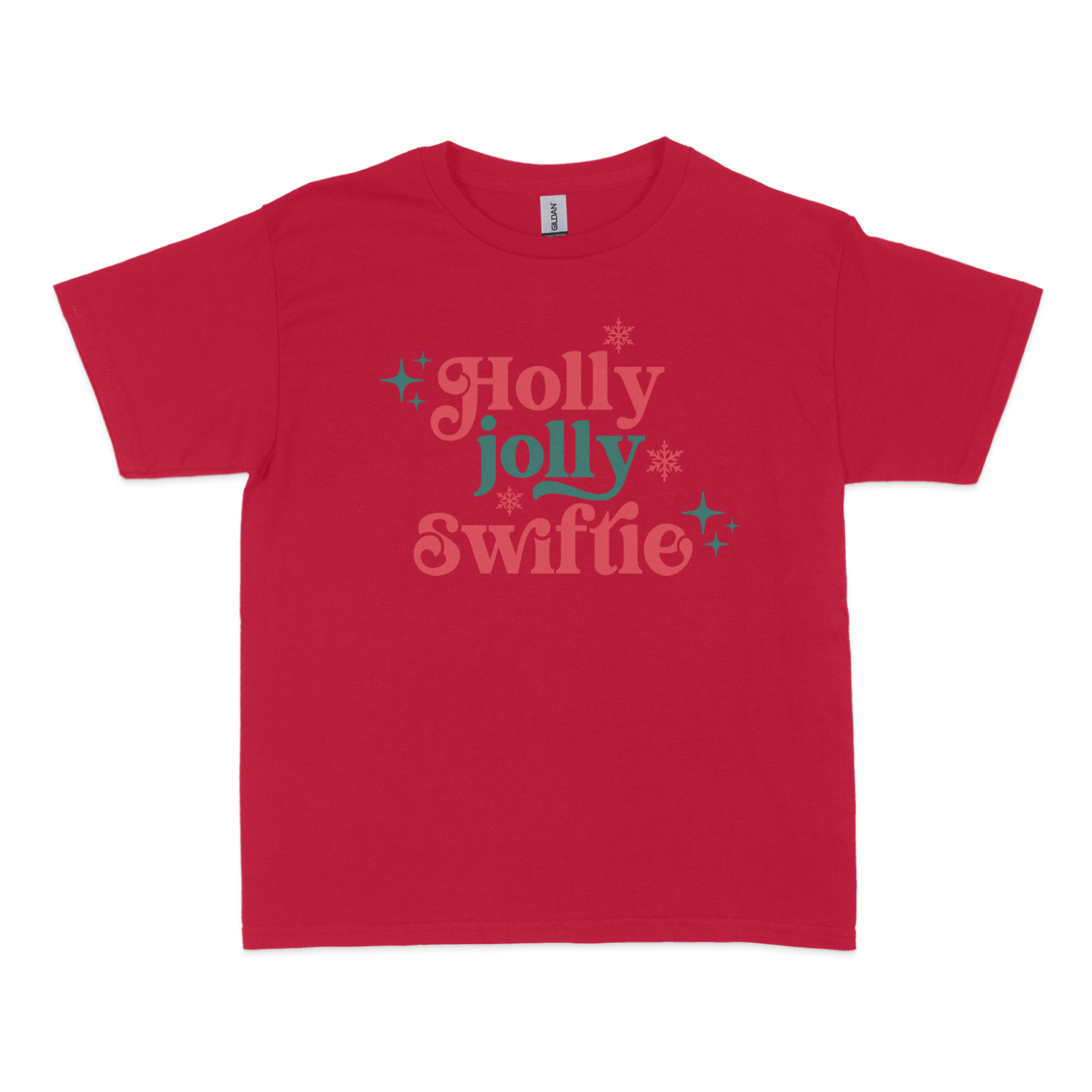 Holly Jolly Swiftie Christmas Baby Tee