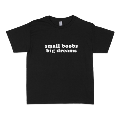 Small Boobs, Big Dreams Baby Tee