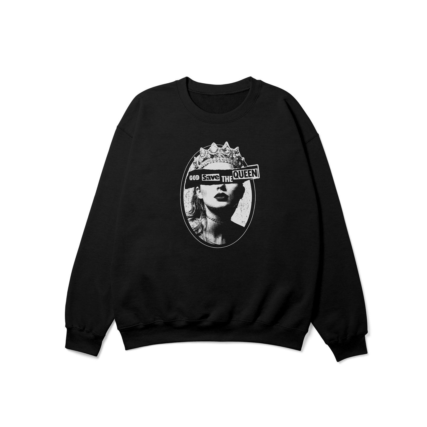 God Save The Queen Taylor Crewneck Sweatshirt