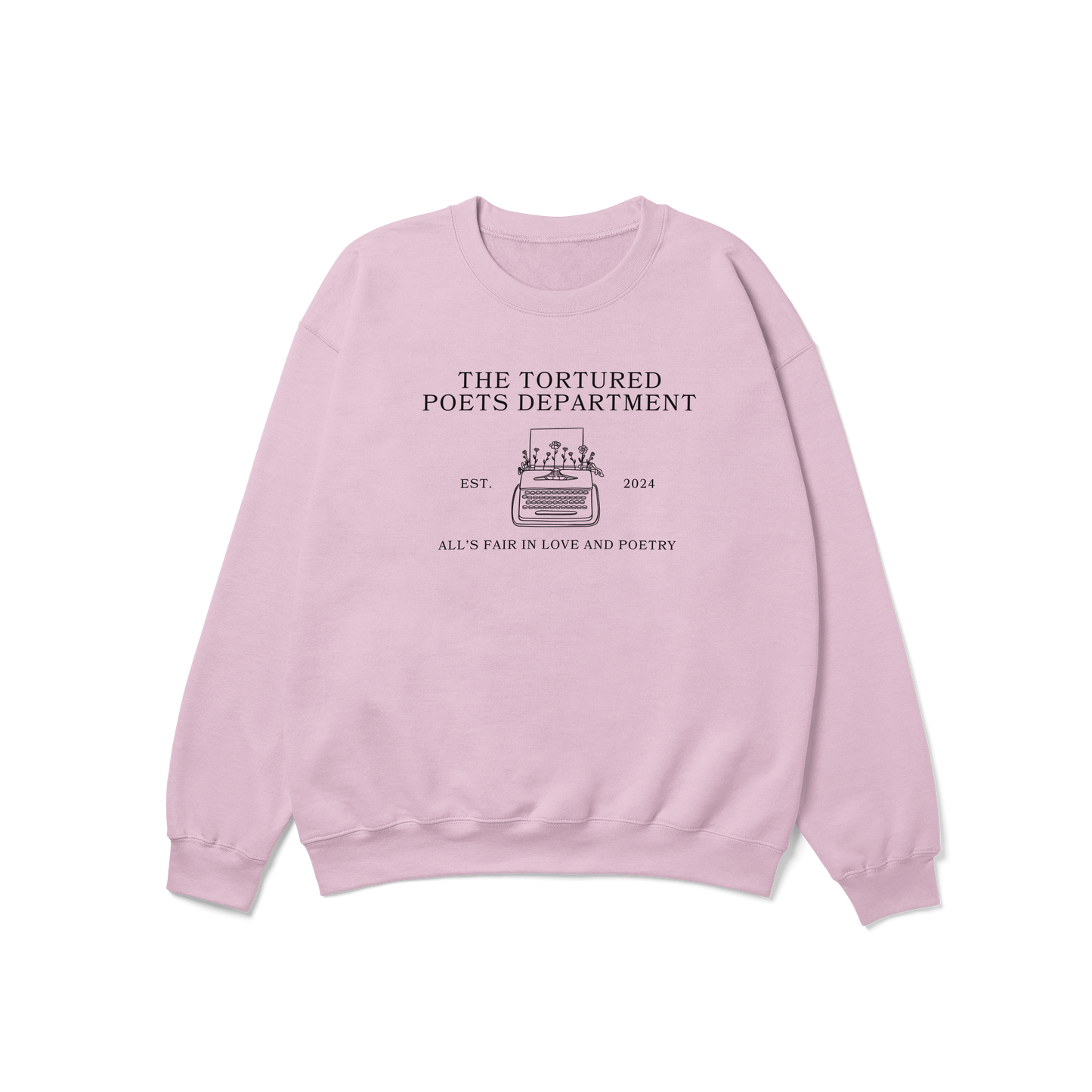 TTPD Typewriter Crewneck Sweatshirt