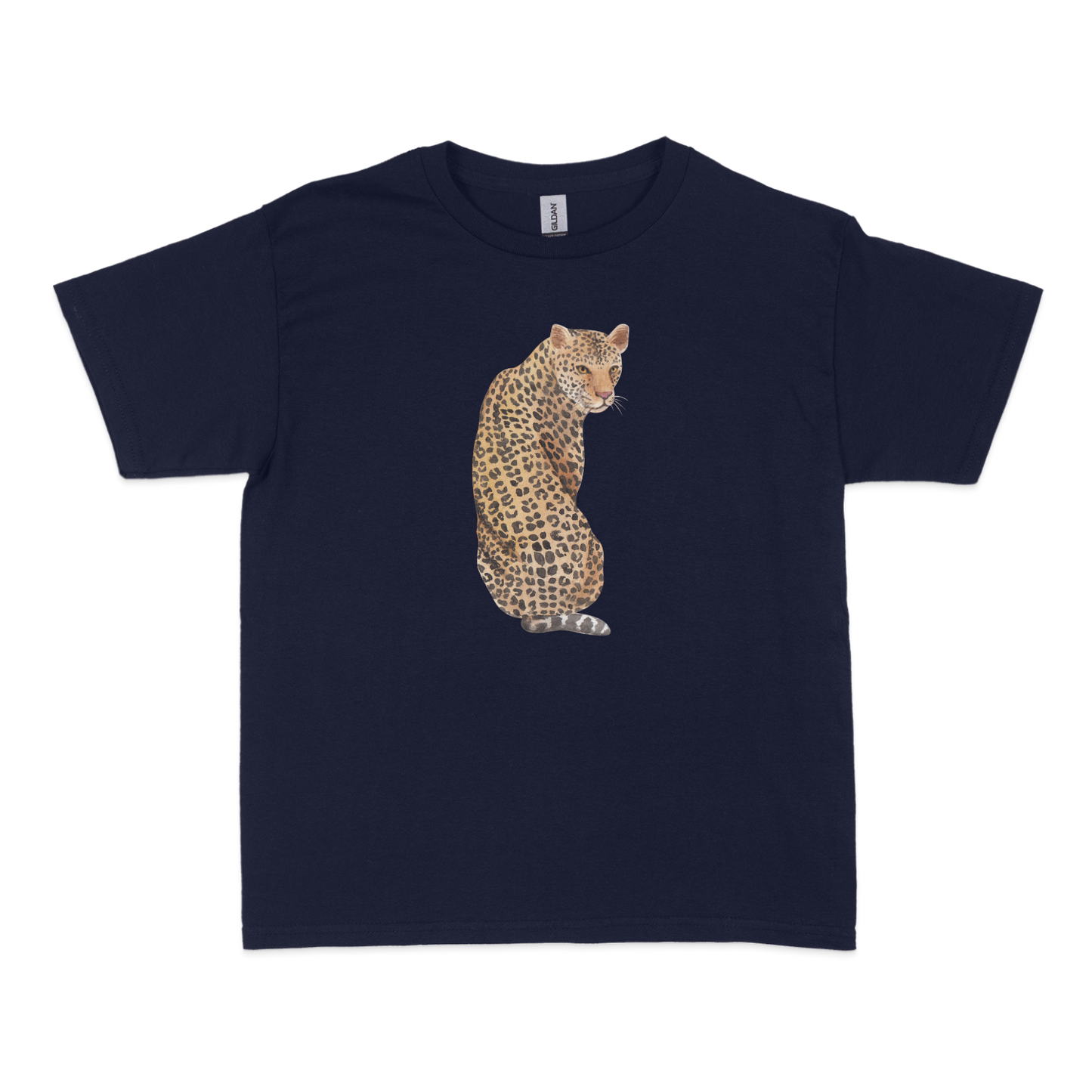 Leopard Watercolor Baby Tee