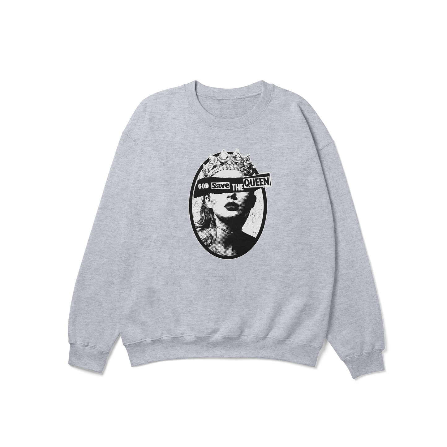 God Save The Queen Taylor Crewneck Sweatshirt