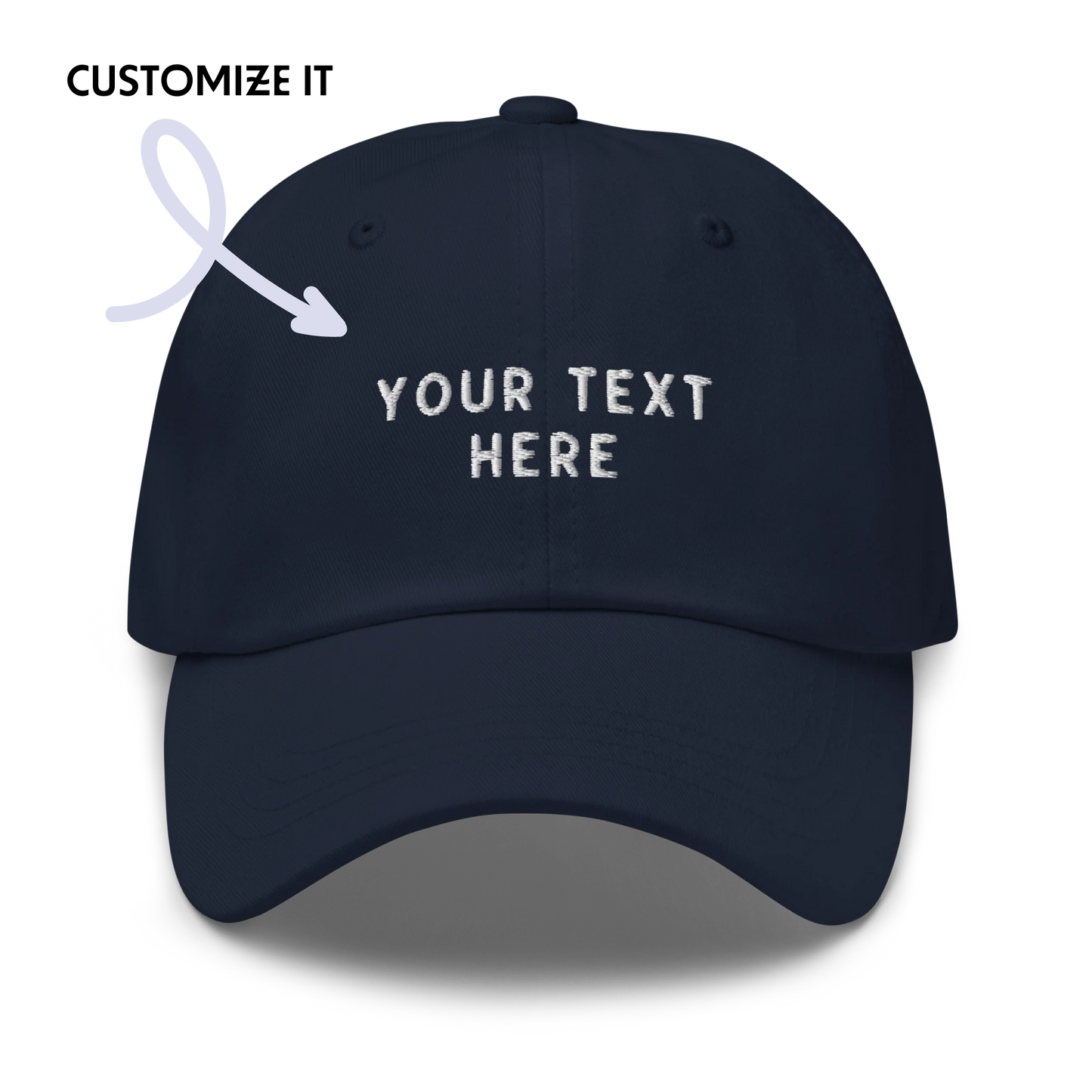 CUSTOM Embroidered Baseball Cap