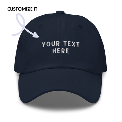 CUSTOM Embroidered Baseball Cap