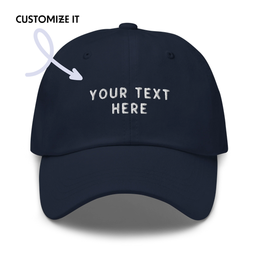 CUSTOM Embroidered Baseball Cap