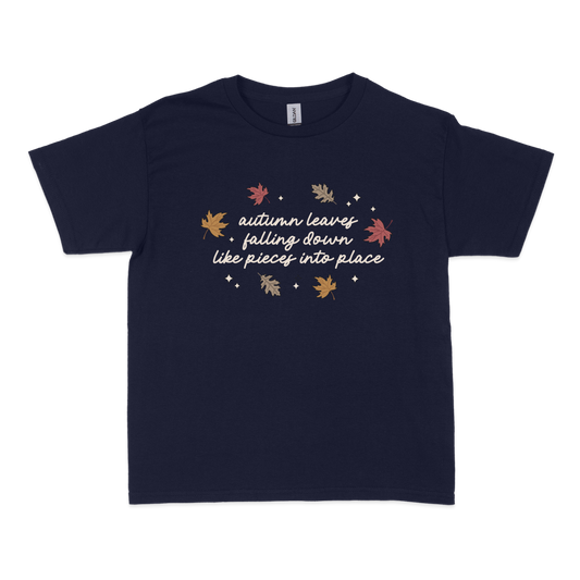 Autumn Leaves Falling All Too Well Baby Tee