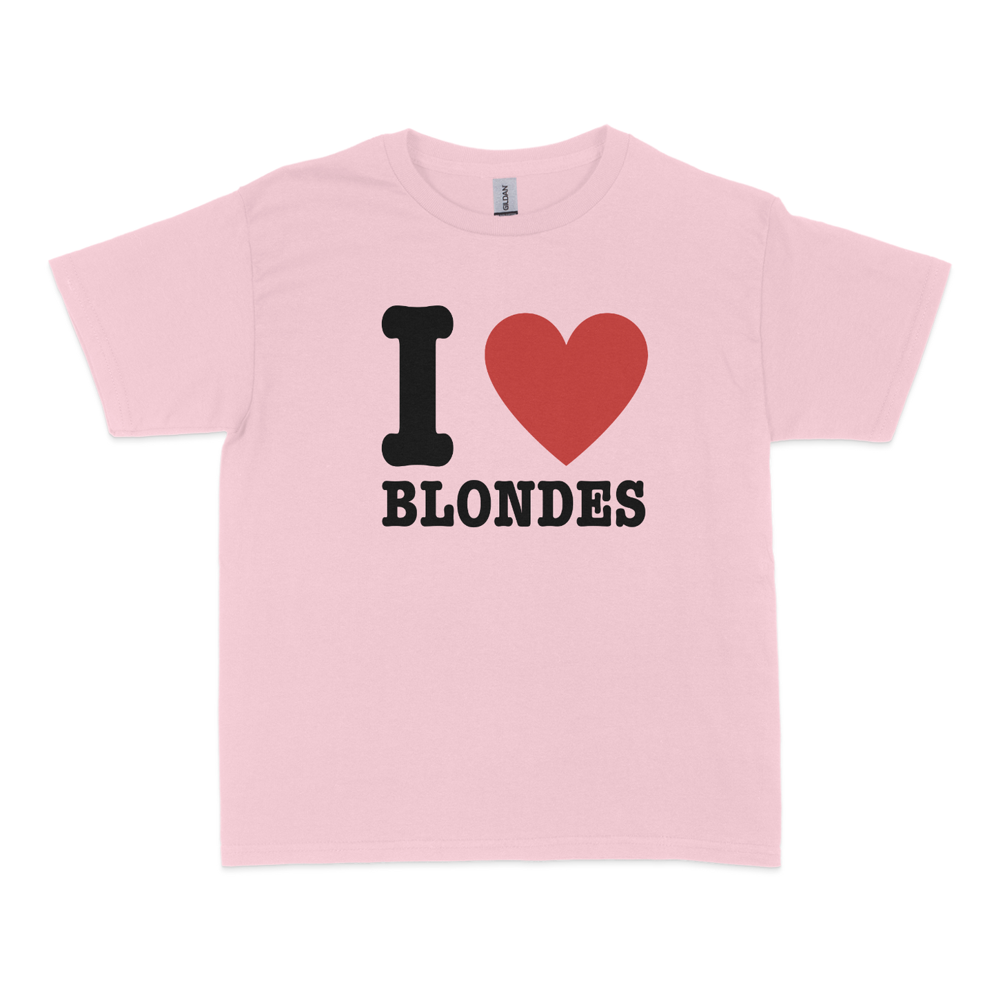 I Love Blondes Baby Tee