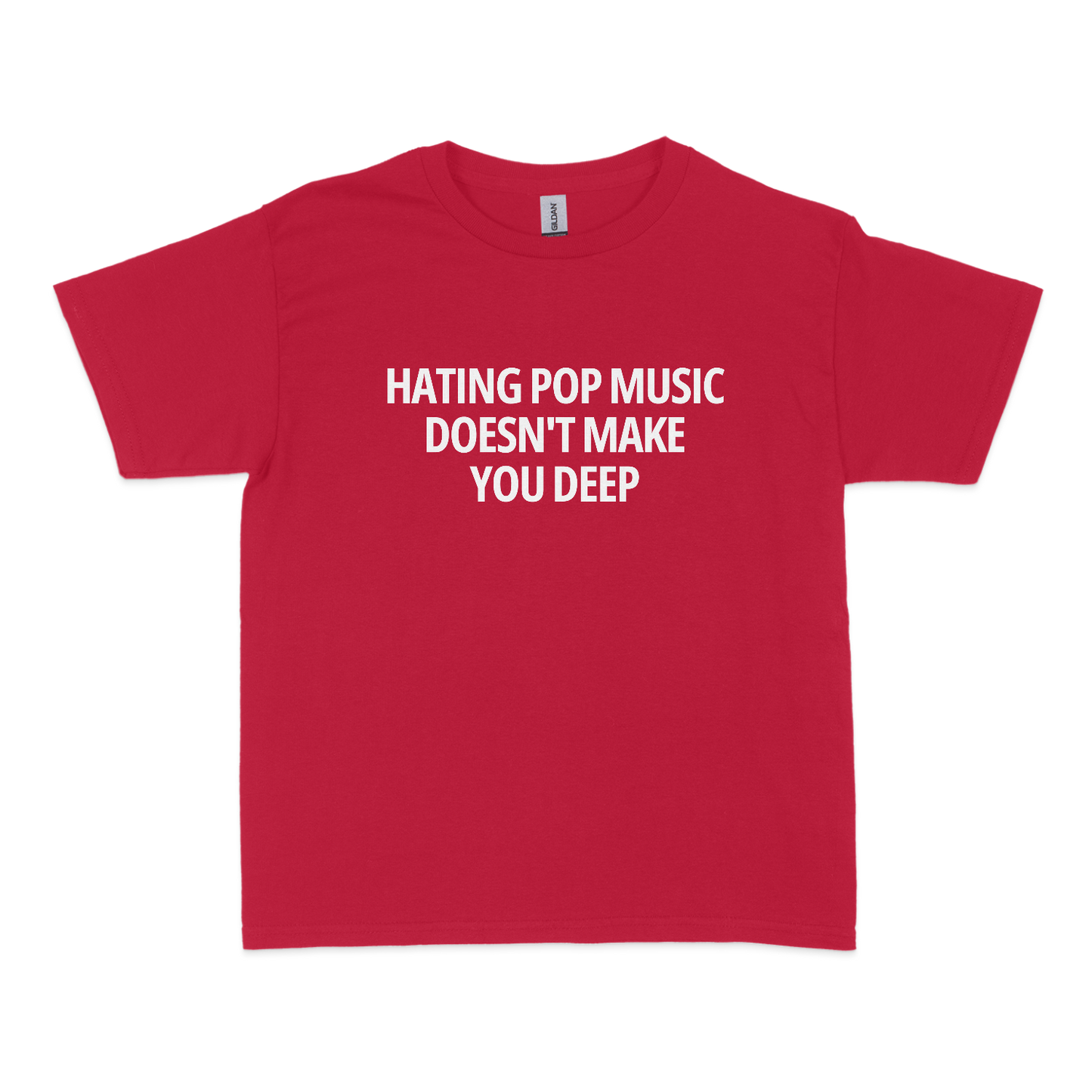 Hating Pop Music Doesn't Make You Deep Baby Tee