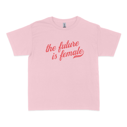 The Future is Female Vintage-Look Feminist Baby Tee