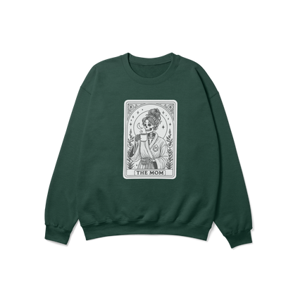 The Mom Funny Tarot Card Crewneck Sweatshirt