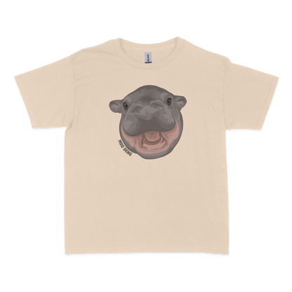 Moo Deng Illustration Baby Tee