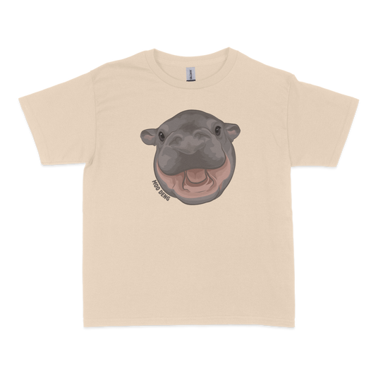 Moo Deng Illustration Baby Tee