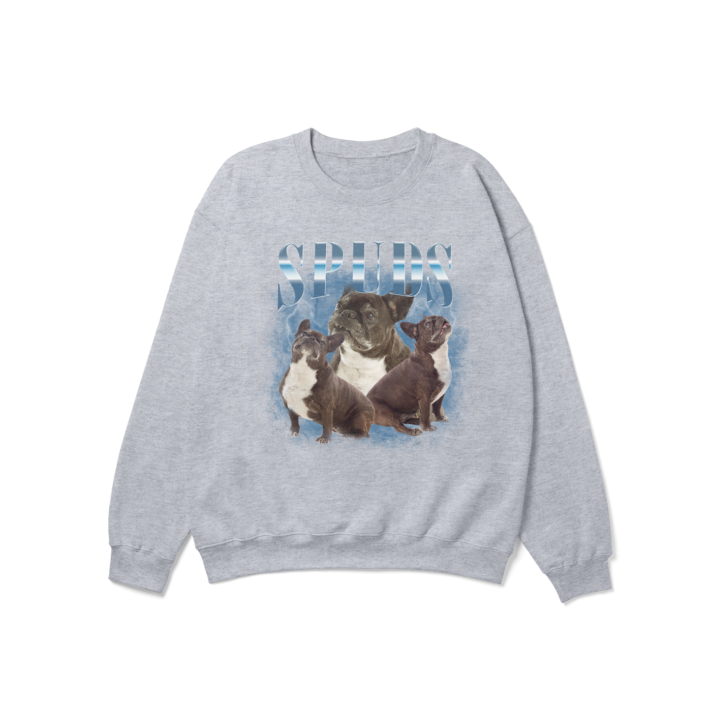 CUSTOM Your Pet 90s Retro Bootleg Crewneck Sweatshirt