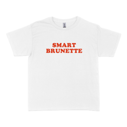 Smart Brunette Baby Tee