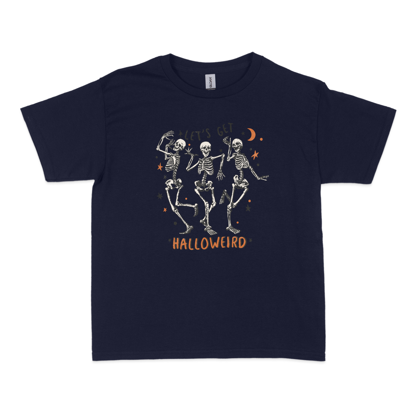 Let's Get Halloweird Halloween Baby Tee