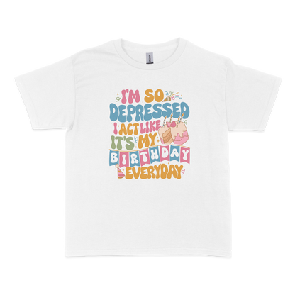 So Depressed Birthday Baby Tee