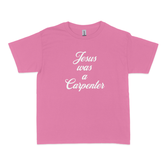 Jesus Was a Carpenter Sabrina Baby Tee