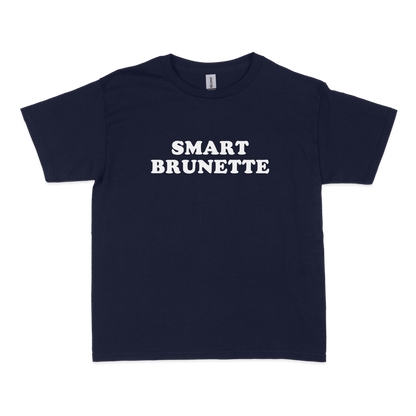 Smart Brunette Baby Tee