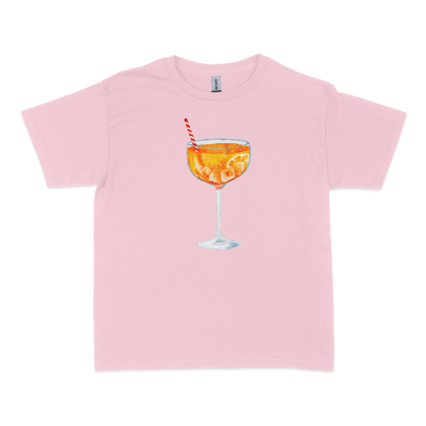 Aperol Spritz Watercolor Baby Tee