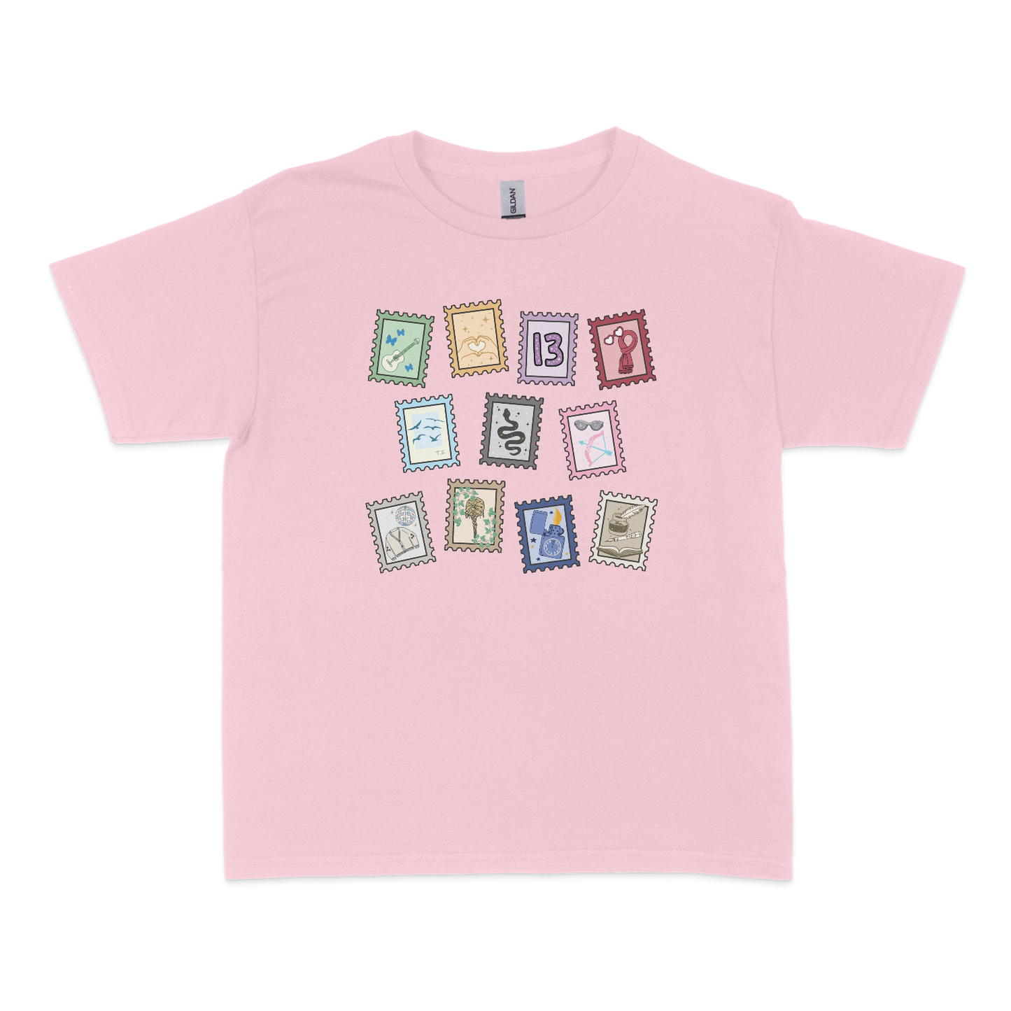 All Eras Stamps Baby Tee