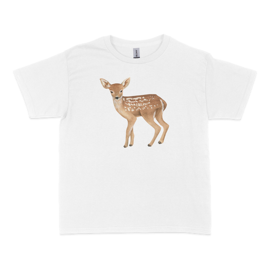 Bambi Deer Watercolor Baby Tee