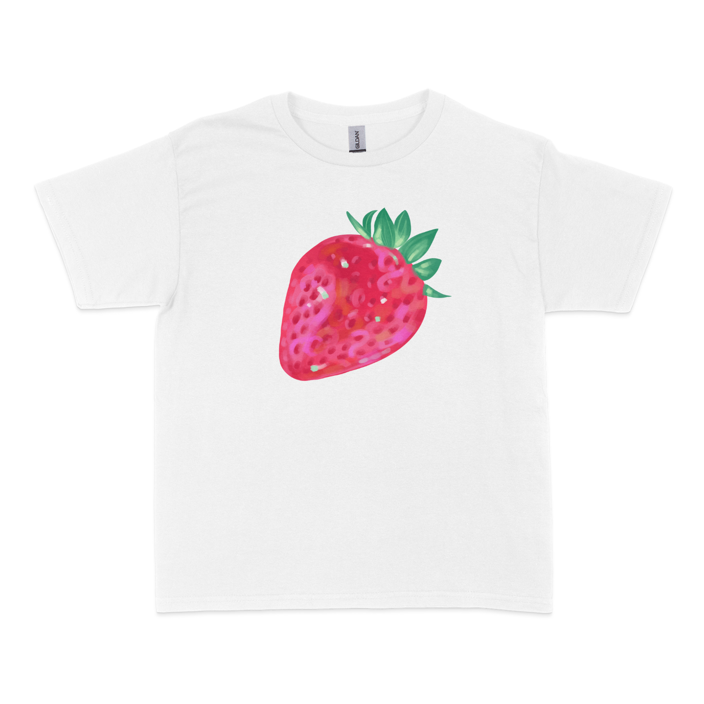 Iridescent Strawberry Baby Tee