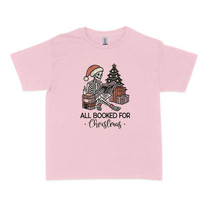 Booked for Christmas Bookish Baby Tee