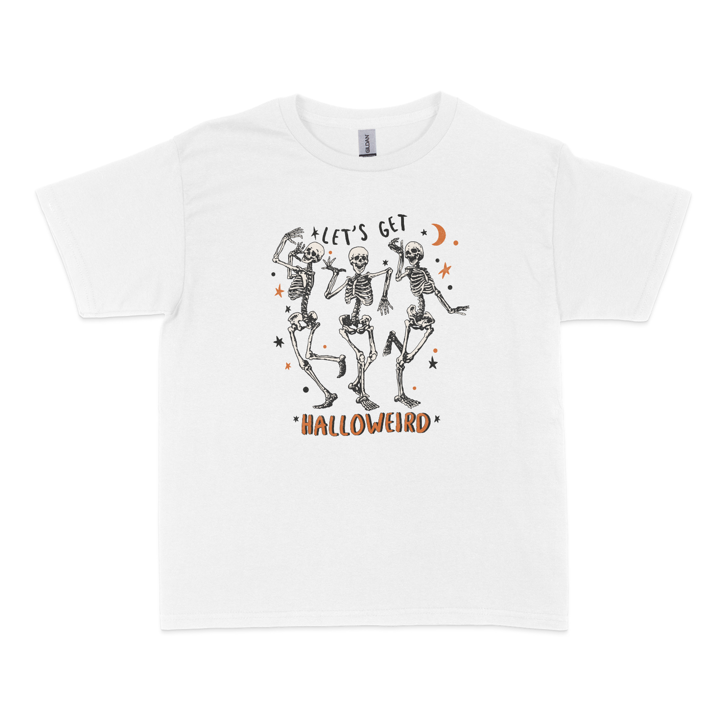 Let's Get Halloweird Halloween Baby Tee