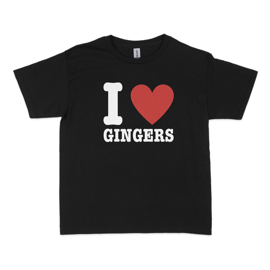 I Love Gingers Baby Tee