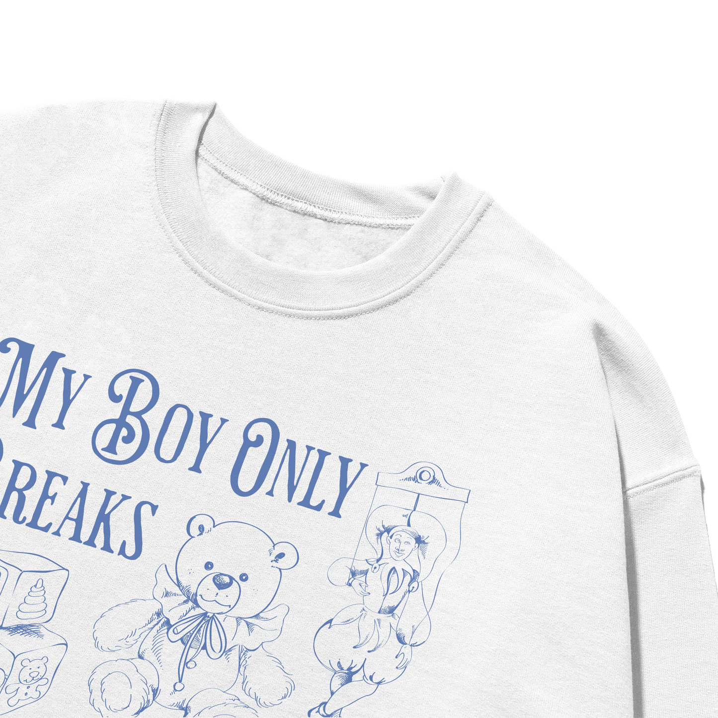 My Boy Only Breaks His Favorite Toys TTPD Crewneck Sweatshirt