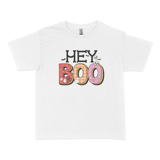 Hey Boo Halloween Baby Tee